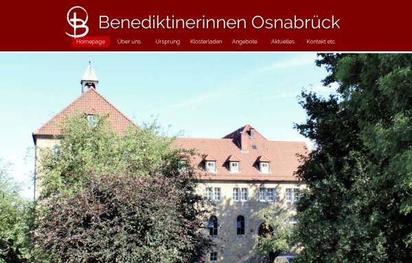Vorschau von www.benediktinerinnen-osnabrueck.de, Osnabrück, Abtei vom Heiligsten Sakrament,
