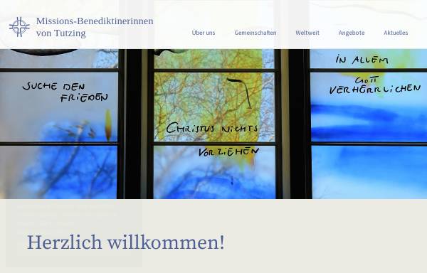 Vorschau von www.missions-benediktinerinnen.de, Tutzing, Missions-Benediktinerinnen