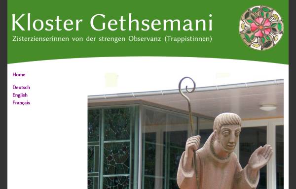 Vorschau von www.kloster-gethsemani.de, Kloster Gethsemani