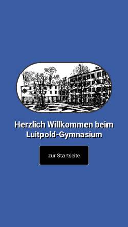 Vorschau der mobilen Webseite www.luitpold-gymnasium.eu, Luitpold-Gymnasium München