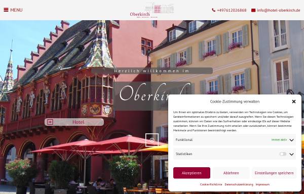 Vorschau von www.hotel-oberkirch.de, Hotel Oberkirch