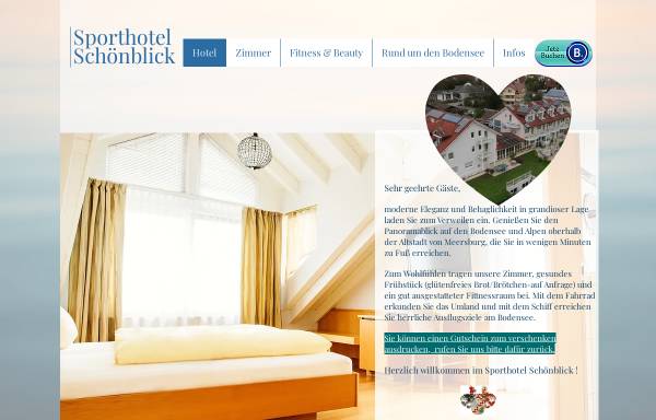 Vorschau von www.sporthotel-schoenblick.de, Hotel Pension Schönblick