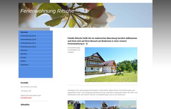 Vorschau von www.ferienwohnung-ritsche.de, Ferienwohnung Andreas Ritsche