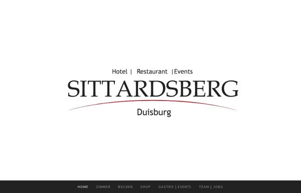 Vorschau von www.sittardsberg.de, Hotel Sittardsberg