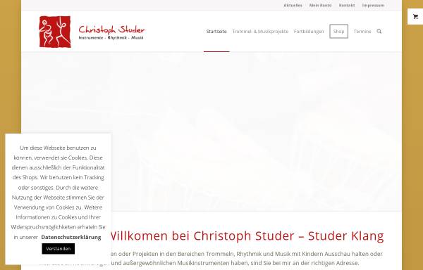 Vorschau von www.studer-klang.de, Studer, Christoph