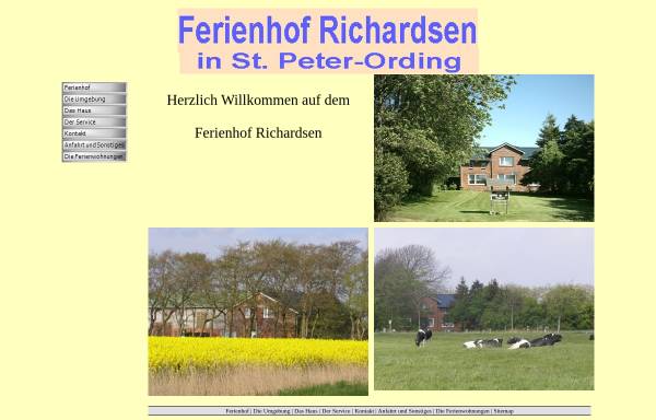 Vorschau von www.ferienhof-richardsen.de, Ferienhof Richardsen