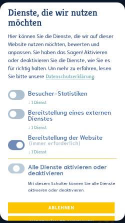 Vorschau der mobilen Webseite hsw-sylt.de, Parkhotel am Südwäldchen