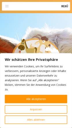 Vorschau der mobilen Webseite www.sylt-bauernhof.de, Bauernhof-FeWos