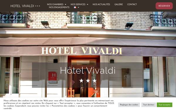 Vorschau von www.hotelvivaldi.com, Hotel Vivaldi