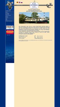 Vorschau der mobilen Webseite www.schiffspension.de, Schiffspension Luise