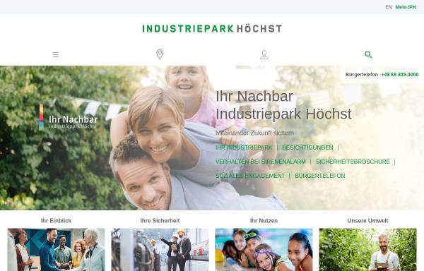 Vorschau von www.ihr-nachbar.de, Infraserv GmbH & Co. Höchst KG
