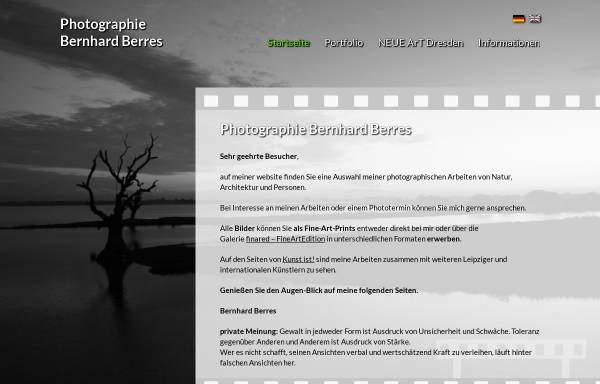 Vorschau von www.bernhard-berres.de, Photographie Bernhard Berres