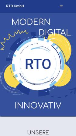 Vorschau der mobilen Webseite www.rto.de, RTO GmbH