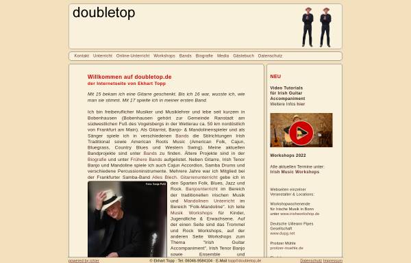 Vorschau von www.doubletop.de, Topp, Ekhart