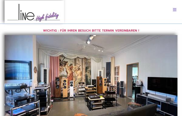 Vorschau von www.linehifi.com, Line High-Fidelity