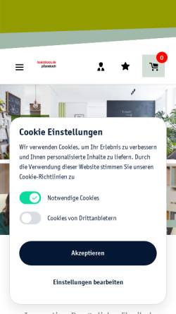 Vorschau der mobilen Webseite bueroboss.de, Pfannkuch