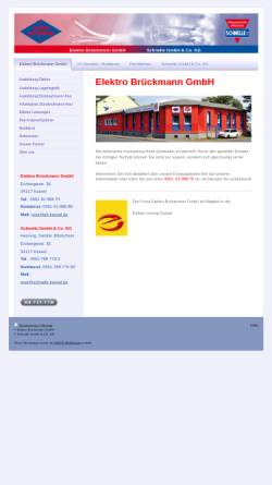Vorschau der mobilen Webseite www.eb-kassel.de, Elektro Brückmann GmbH
