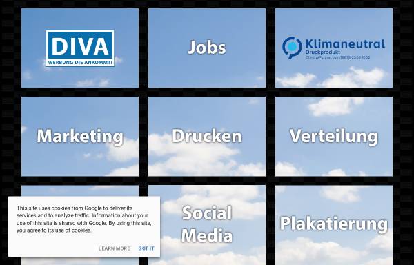Vorschau von www.diva-werbung.de, Diva-Werbung