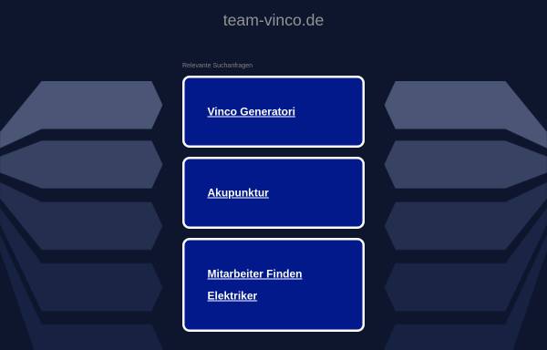 Team Vinco, Marketing Kommunikation Gestaltung