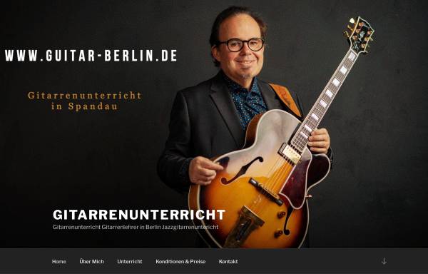 Vorschau von www.gitarrenunterricht-in-berlin.net, Andreas Gäbel - Gitarrenunterricht Berlin-Spandau