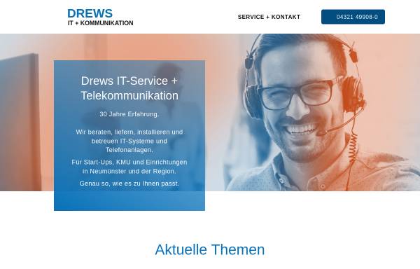 Vorschau von www.drews-kommunikation.de, Drews Kommunikation