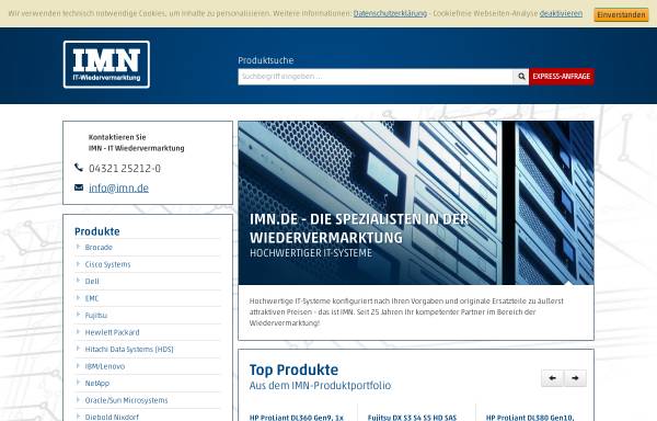 Vorschau von www.imn.de, IMN Nord GmbH