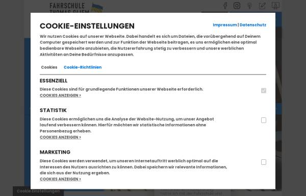 Vorschau von www.fahrschule-gliem.de, Fahrschule Thomas Gliem