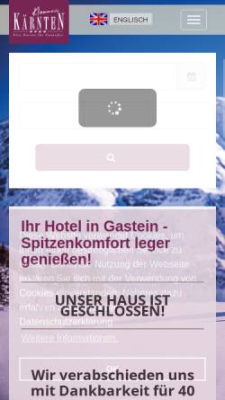 Vorschau der mobilen Webseite www.hotel-kaernten.com, Hotel Kärnten