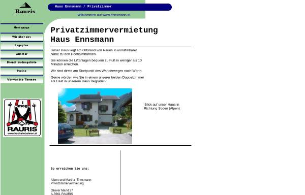 Vorschau von www.ennsmann.at, Haus Ennsmann