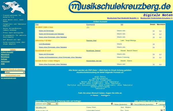 Vorschau von www.musikschulekreuzberg.de, Musikschule Friedrichshain-Kreuzberg