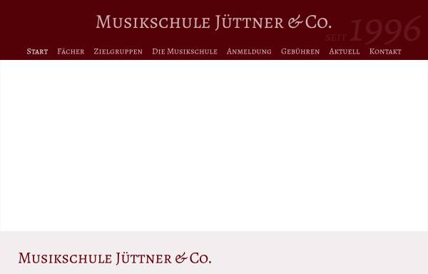 Vorschau von www.musikschule-juettner.de, Musikschule Jüttner