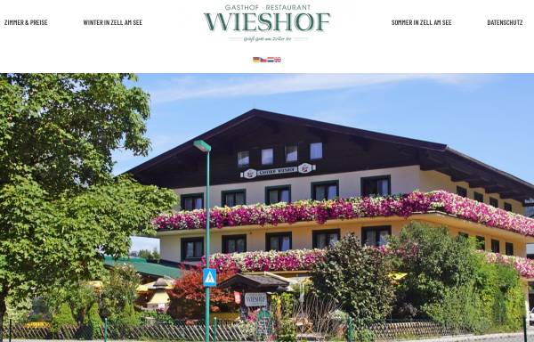 Vorschau von www.wieshof.info, Gasthof Wieshof