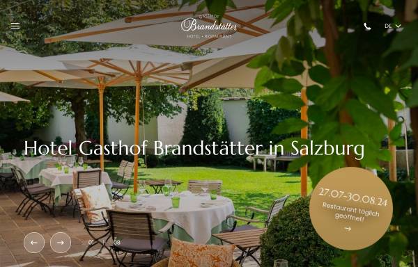 Vorschau von www.hotel-brandstaetter.com, Hotel Brandstätter