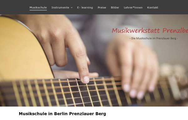 Vorschau von www.musikwerkstatt-prenzlberg.de, Musikwerkstatt Prenzlberg
