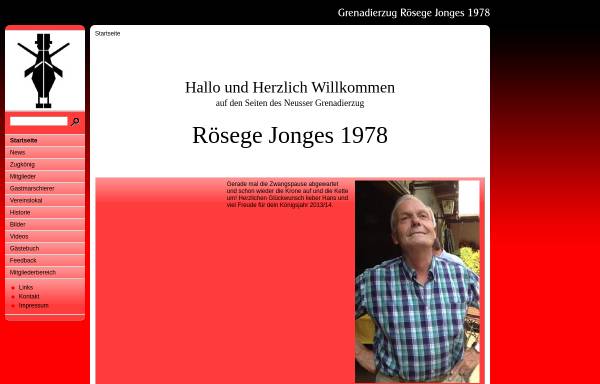 Vorschau von www.roesege-jonges.de, Rösege Jonges