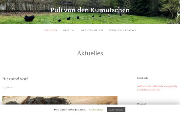 Vorschau von www.kumutschen.de, Hunde von den Kumutschen