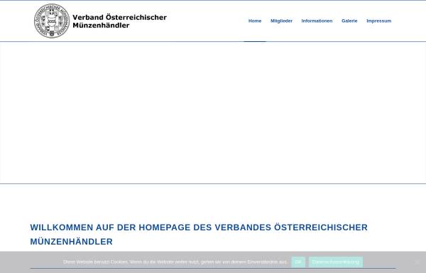 Vorschau von www.voem.org, Die Mitteilungen des Verbandes österreichischer Münzenhändler