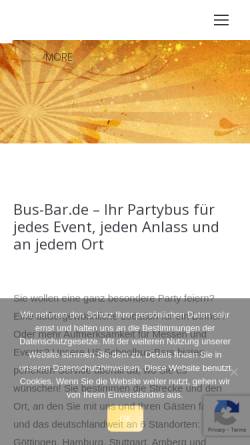 Vorschau der mobilen Webseite www.bus-bar.de, Bus Bar - Show Trucks