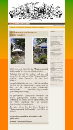 Vorschau der mobilen Webseite www.bergrestaurant-hollenstein.de, Bergrestaurant Hollenstein