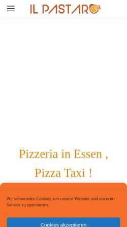 Vorschau der mobilen Webseite www.ilpastaro.de, Trattoria Pizzeria Il Pastaro