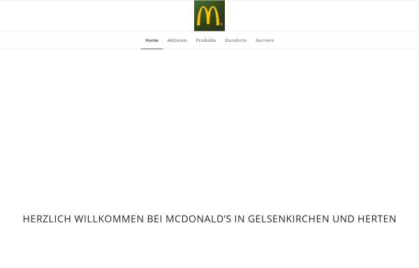 Vorschau von www.mcdonalds-gelsenkirchen.de, McDonald's