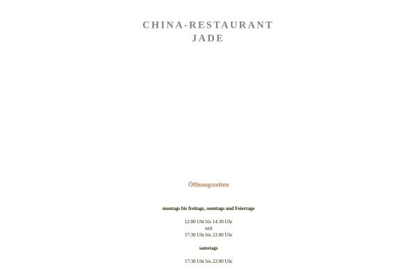 Vorschau von www.chinesisch-essen.com, China-Restaurant Jade