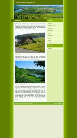 Vorschau der mobilen Webseite www.fewoross.de, Ferienwohnungen Roß