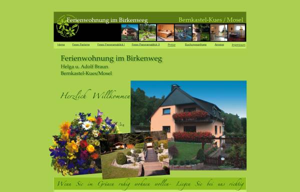 Vorschau von www.fewobraun.de, Gästehaus Helga Braun