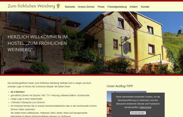 Vorschau von www.zum-froehlichen-weinberg.de, Zum fröhlichen Weinberg