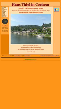 Vorschau der mobilen Webseite www.haus-thiel.eu, Haus Thiel
