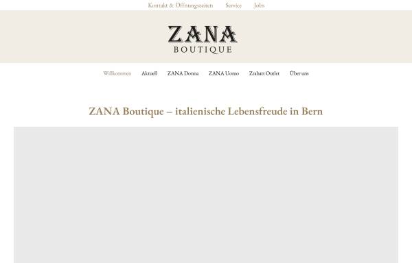 Vorschau von www.zana.ch, Zana Mode, Bern