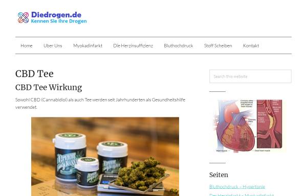 Vorschau von www.diedrogen.de, Die Drogen