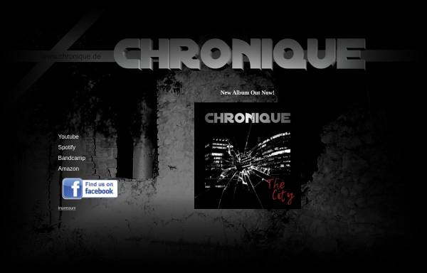 Vorschau von www.chronique.de, Chronique