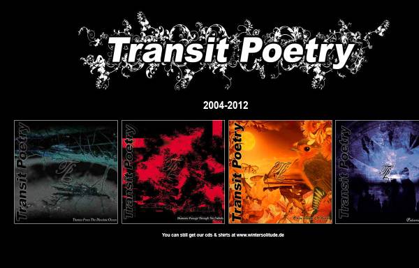 Vorschau von www.transitpoetry.de, Transit Poetry